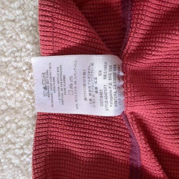 Patagonia Capilene Quarter Zip Neck Performance Baselayer - Picture 4 of 9